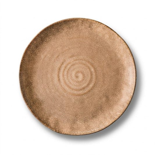 Large Yellow Ceramic Plate